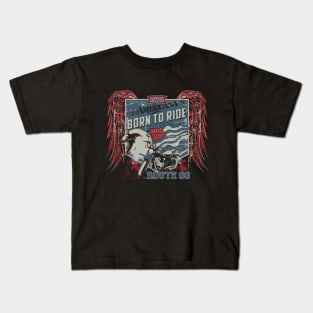 Born To Ride Route 66 Kids T-Shirt